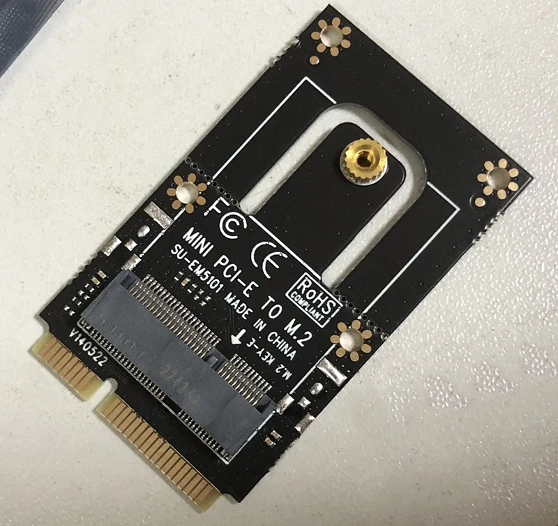Mini PCI-E to M.2 Adapter Converter Expansion Card M.2 NGFF Key E Interface For Wireless Bluetooth WiFi Module for Laptop PC m.2 to pcie adapter m.2 expansion card pcie adapter card pcie expansion card