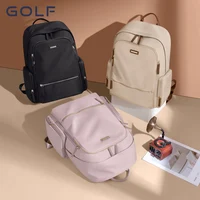 حقيبة ظهر نسائية عصرية من GOLF، حقيبة سفر من النايلون بلون واحد، حقيبة مدرسية للتنقل، حقيبة ظهر للكمبيوتر مقاس 15 بوصة للطالبات حقيبة ظهر نسائية عصرية من GOLF، حقيبة سفر من النايلون بلون واحد، حقيبة مدرسية للتنقل، حقيبة ظهر للكمبيوتر مقاس 15 بوصة للطالبات 5