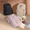 GOLF2023 New Women's Backpack Fashion Contrast Color Computer Backpack Leisure Commuting School Bag Female College Students 6