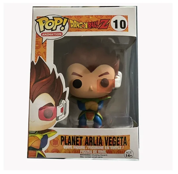 Funko אנימציה פופ דרגון בול Z VEGETA 10 #   דמות ויניל לפעולה מודל אוסף VEGETA צעצוע לילדים