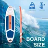Inflatable Stand Up Paddle Board for outdoor water sports, PVC + drop-stitch material, blue-gray color, wide stable design with