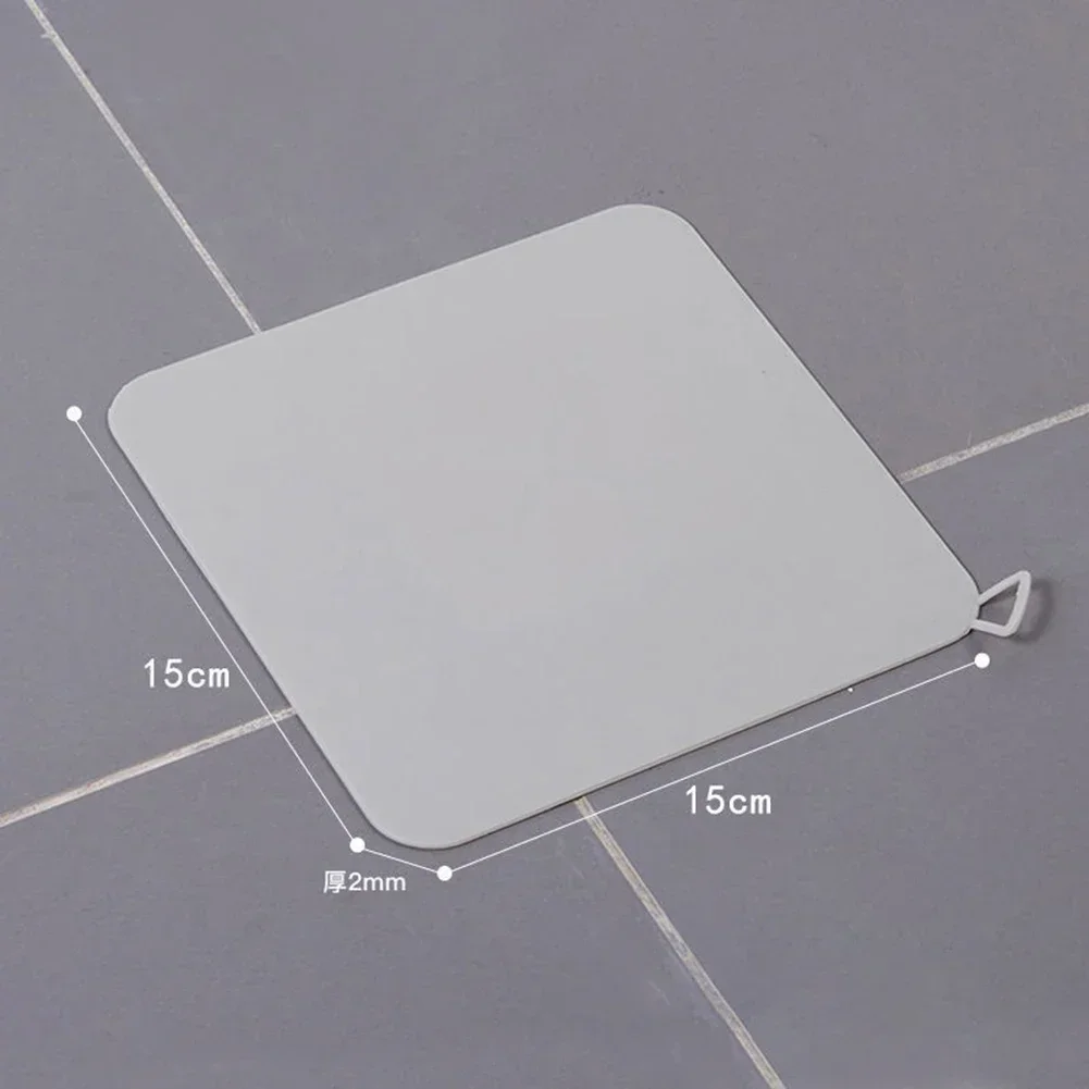 Silicone Floor Drain Anti-smell Cover Sewer Sink Smell Removal Sealing Drain Cover Kitchen Bathroom Home Insect-proof Seal Cover 4