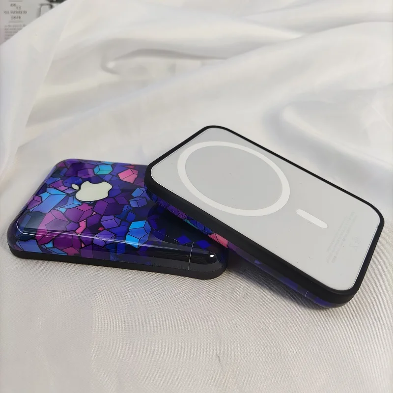 Étui Transparent En Silicone Pour Batterie Externe Apple Magsafe