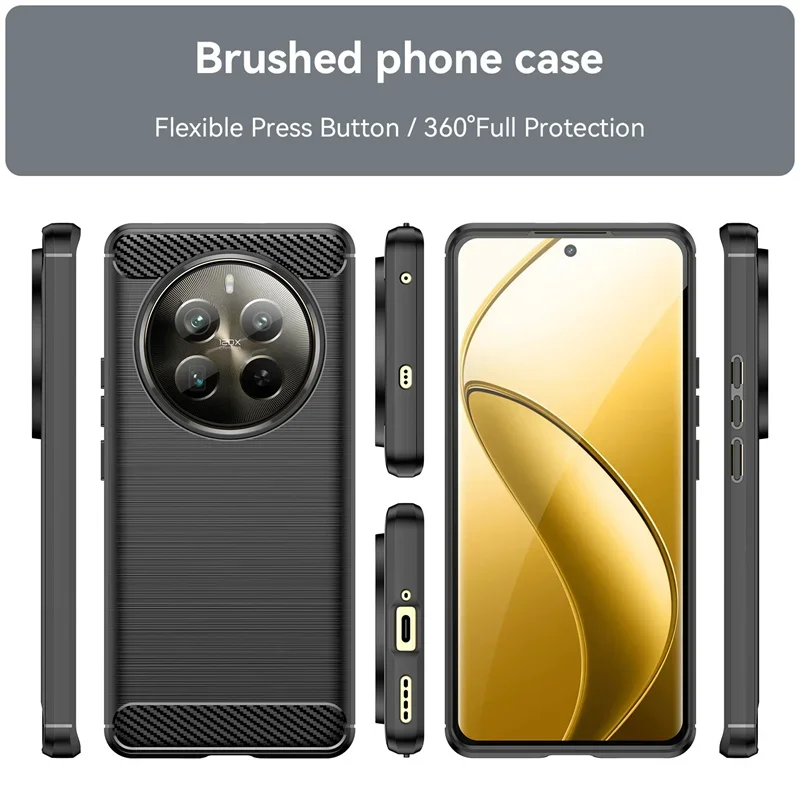 Flexible Shockproof TPU Protective Phone Case - Transparent Cover