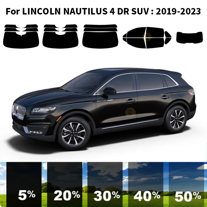 

Precut nanoceramics car UV Window Tint Kit Automotive Window Film For LINCOLN NAUTILUS 4 DR SUV 2019-2023