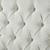 King Size Platform Bed Frame, Chenille Upholstered Sleigh Bed with Scroll Wingback Headboard & Footboard, Bed Frames 2