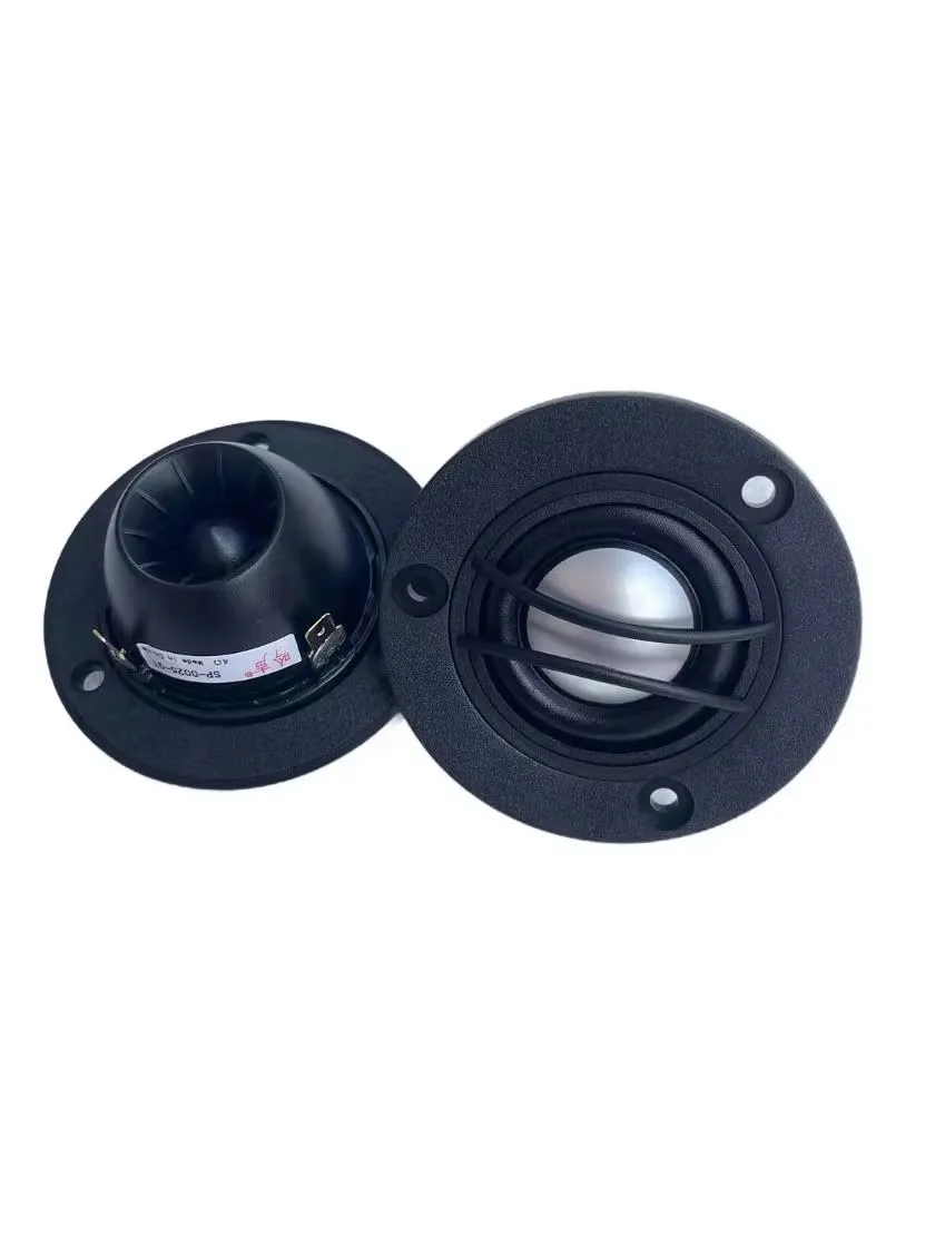 2 Haut-parleurs Tweeter Dôme Aluminium VIFA D25AG-35-06 4 Pouces - Neufs, Origine Danemark