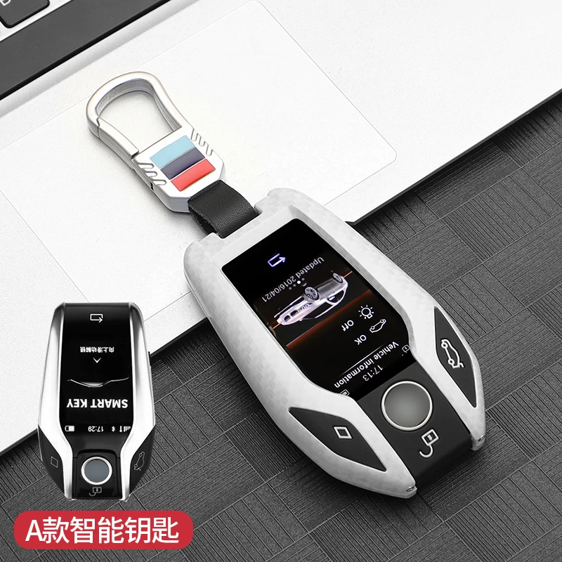 Copertura Della Cassa Chiave dell'automobile Sacchetto Chiave Per Bmw 1 3 5 7 Serie X1 X3 X5 X6 X7 F30 G20 F34 f31 G30 G01 F15 G05 I3 M4 Accessori Auto-Styling 16 Copertura Della Cassa Chiave dell'automobile Sacchetto Chiave Per Bmw 1 3 5 7 Serie X1 X3 X5 X6 X7 F30 G20 F34 f31 G30 G01 F15 G05 I3 M4 Accessori Auto-Styling - Sb3fe48e655754d4d9722c5e087be24c0M