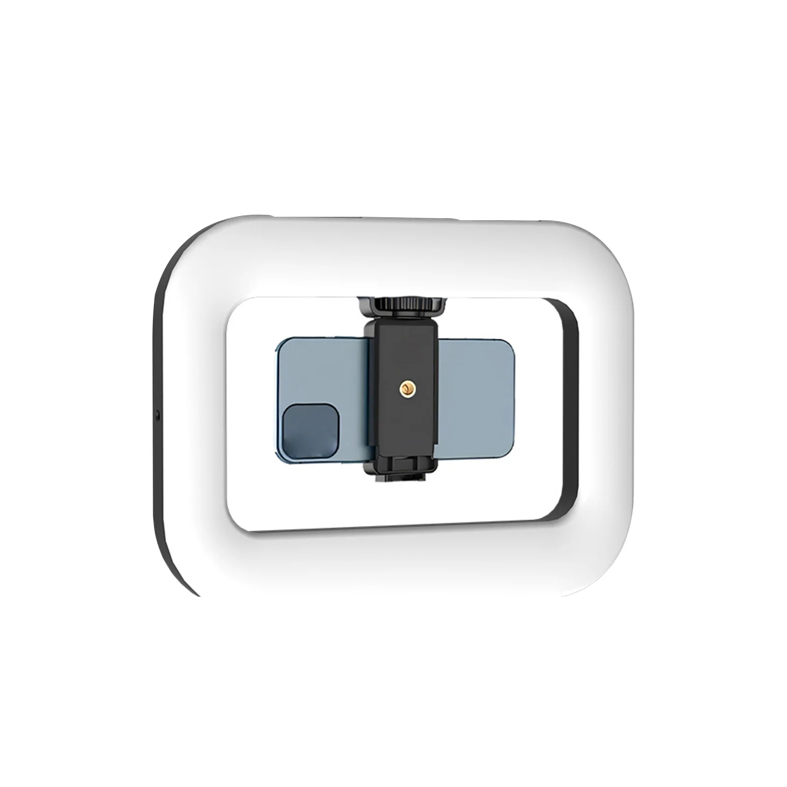 Portable Rechargeable Selfie Ring Light with Phone Holder and Stabilizer