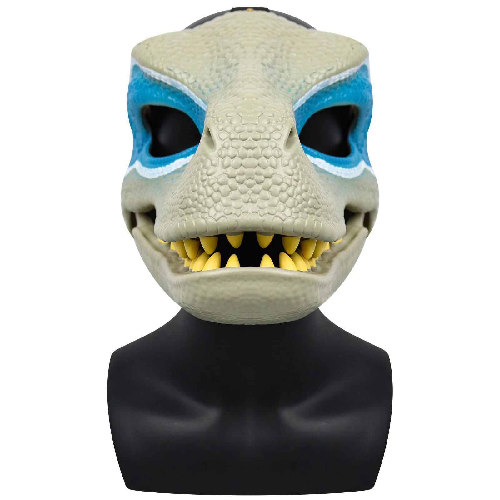 Dinosaur Mask Moving Chin Removable Halloween Tyrannosaurus Rex  Christmas  For Children Pet Decoration
