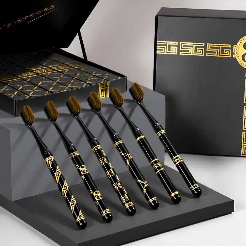 4개/박스 롱 핸들 공룡 어린이 칫솔 초부드러운 편안한 브러슬 가정용 구강 위생 귀여운 장난감 롱 핸들 공룡