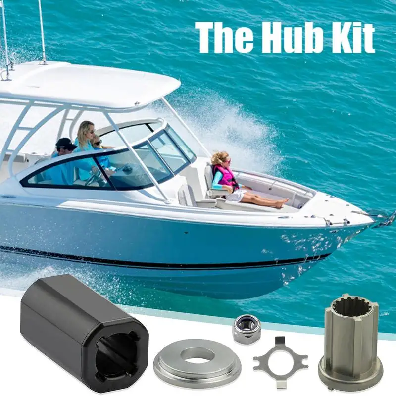 Outboard Engine Hub Kit  Replacement Accessories Boating Equipment Outboard Engine Propeller Hub Ki For Reducing Propeller Noise