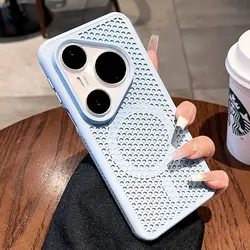 Custodia Shockproof in TPU Magnetica con Dissipazione del Calore a Nido d'Api e Compatibilità MagSafe