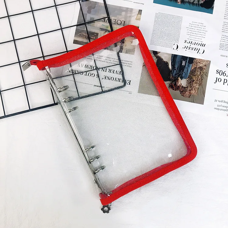 Zipper Binder Photo Card Collection & Organizer Diary Notebook