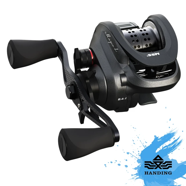 HANDING Magic L Baitcasting Reel Graphite Micro Fishing Reels NMB 9+1Ball  Bearing Only 147g 6.4:1 Gear Ratio 4KG Max Drag - AliExpress