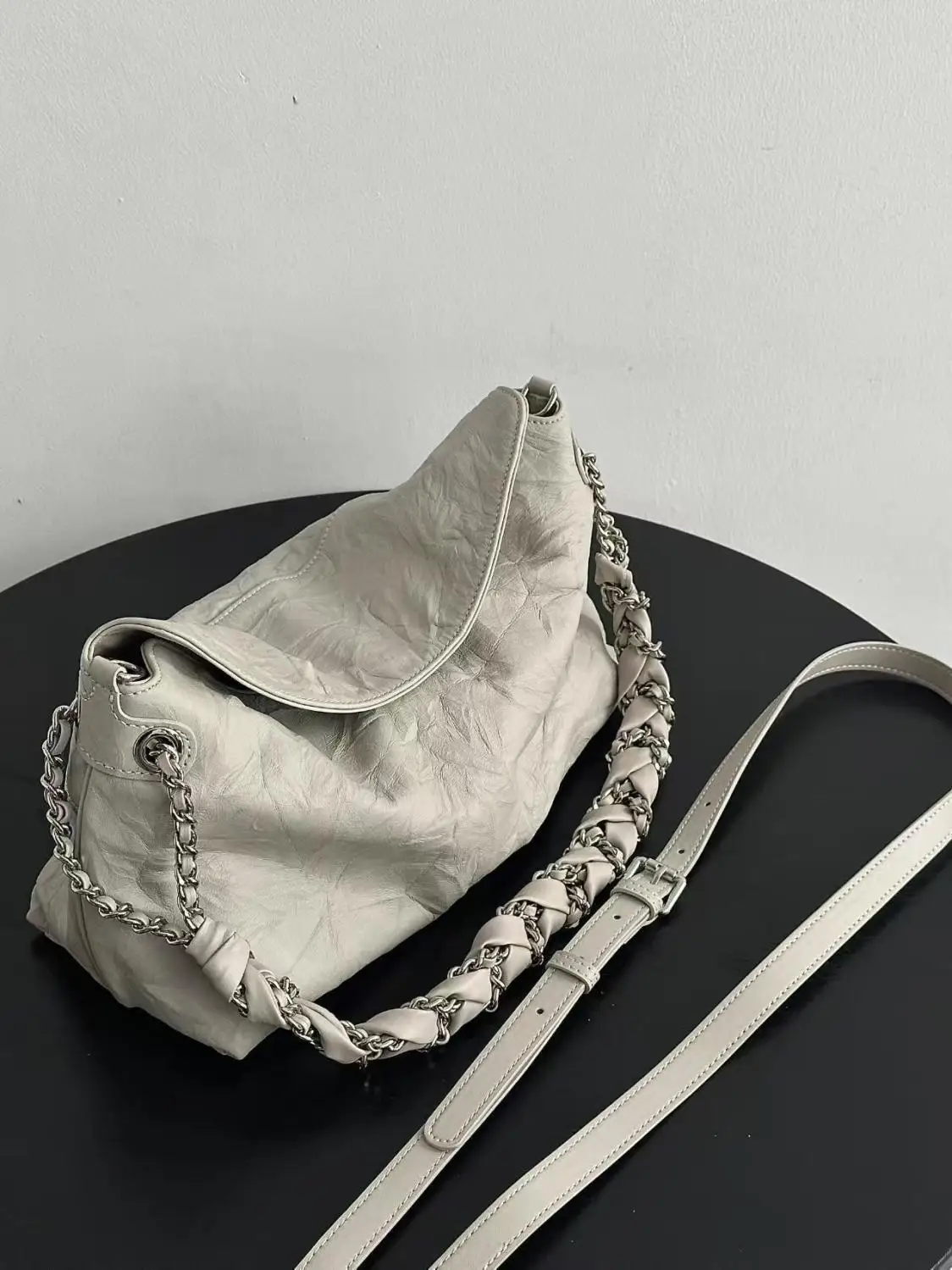 JIAERDI High Street Black Shoulder Bags Purse Women Sweet Cool Chain Leather Y2k Handbag Female Versatile Underarm Bag Hot Girls