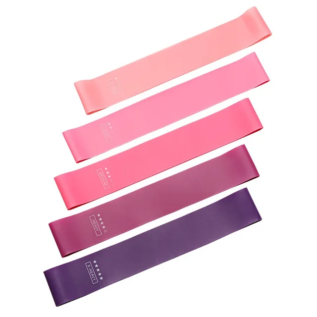 5PCS Rubber Bands for Fitness Resistance Strips for Training Elastic Band for Pulling Up Pull-up Band Exercise Leagues LLD04 5