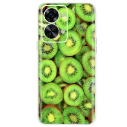 Stylish Painted Soft Silicone Clear TPU Phone Case Cover with Bumper Protection for OnePlus Nord 2T (Emerald Green)