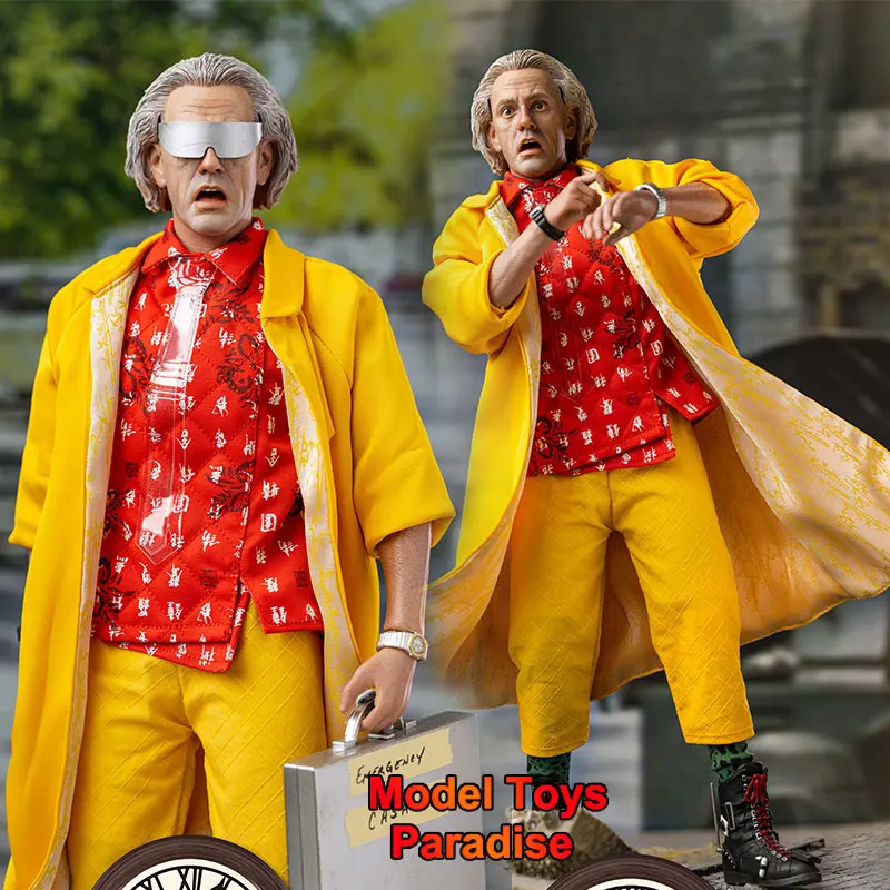 Saturntoys St002 1/6 Men Soldier Dr. Emett Brown Back To The Future Cristoforo Lloyd Set Completo 12 Pollici Action Figure Toys Regali
