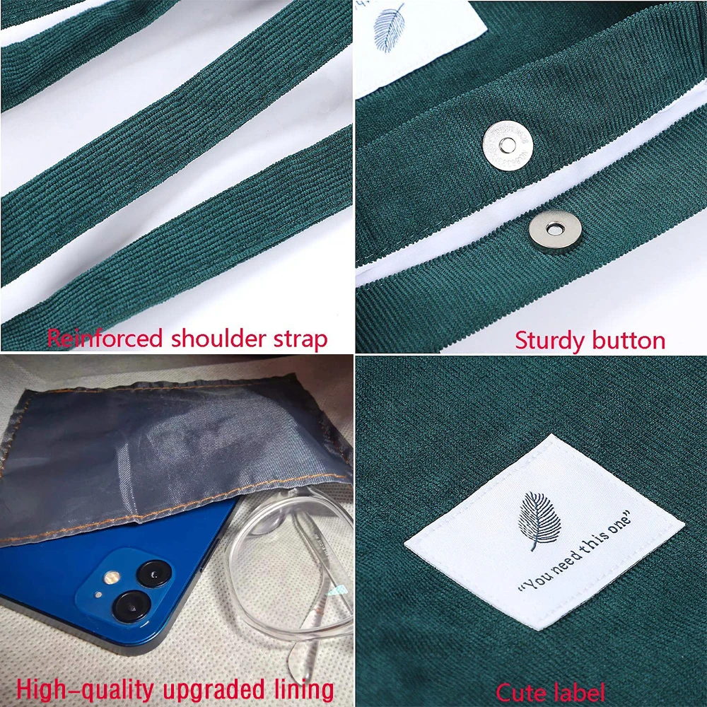 Bags for Women Velvet Shoulder Shopping Pack Reusable Casual School Style Handbags Grocery Eco Organizer Shopper Tote Bag shopping bag tote bags