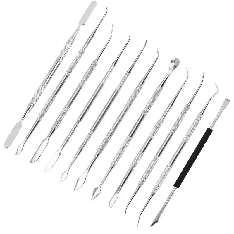 Stainless Steel Pottery Clay Carving Tool Knife Sculpture Pumpkin Scraper Polymer Clay Tool