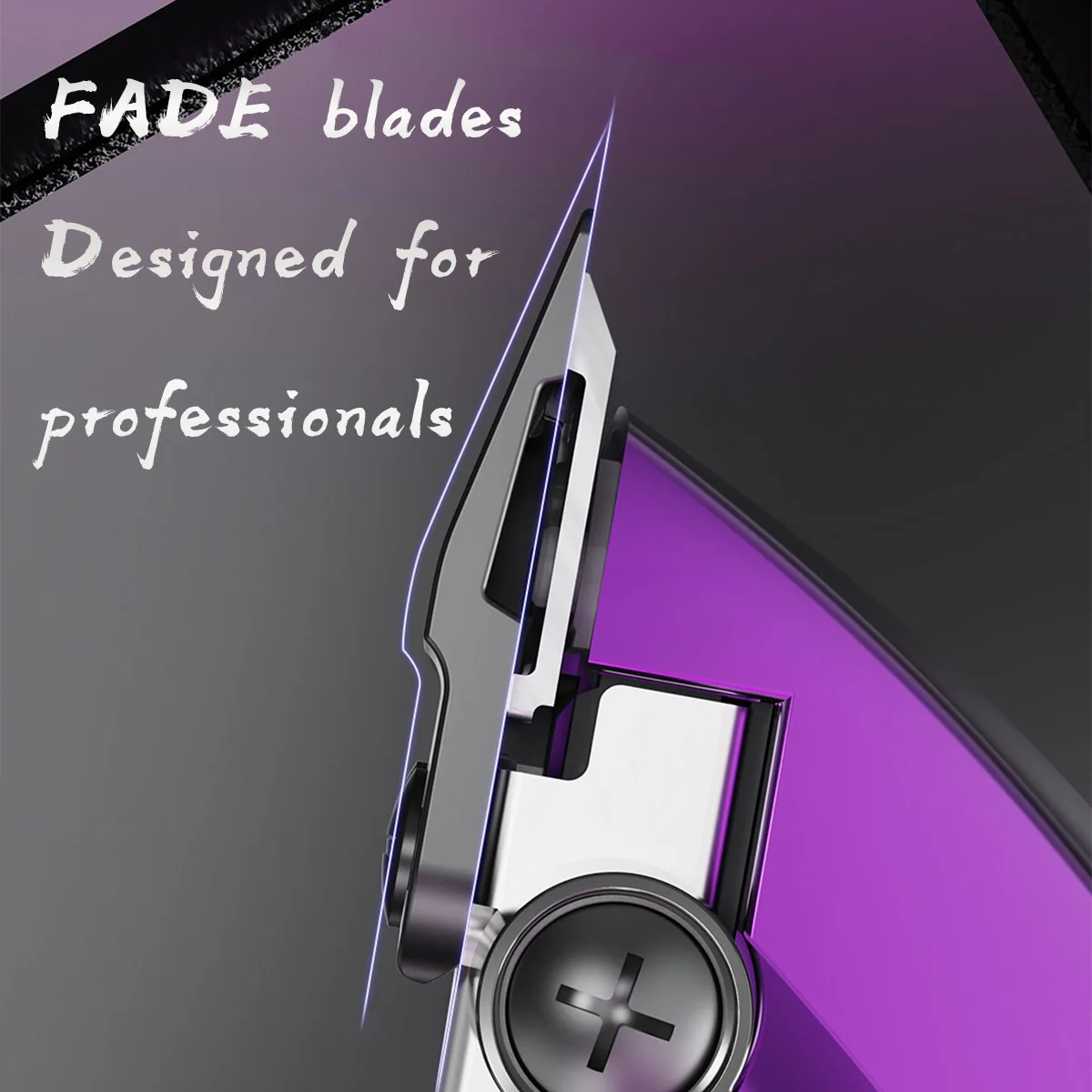 KULILANG NEW R77F 7200RPM Professional Electric Hair Clipper Barber FADE Thin Blade Quality Hair Trimmer Hair Cutting Machine 2