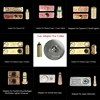 9pcs/Set Reusable Brass Copper Gas Nozzle Adapter For Dunhill Dupont & Other Lighters Special Refill Butane Repair Tools 2