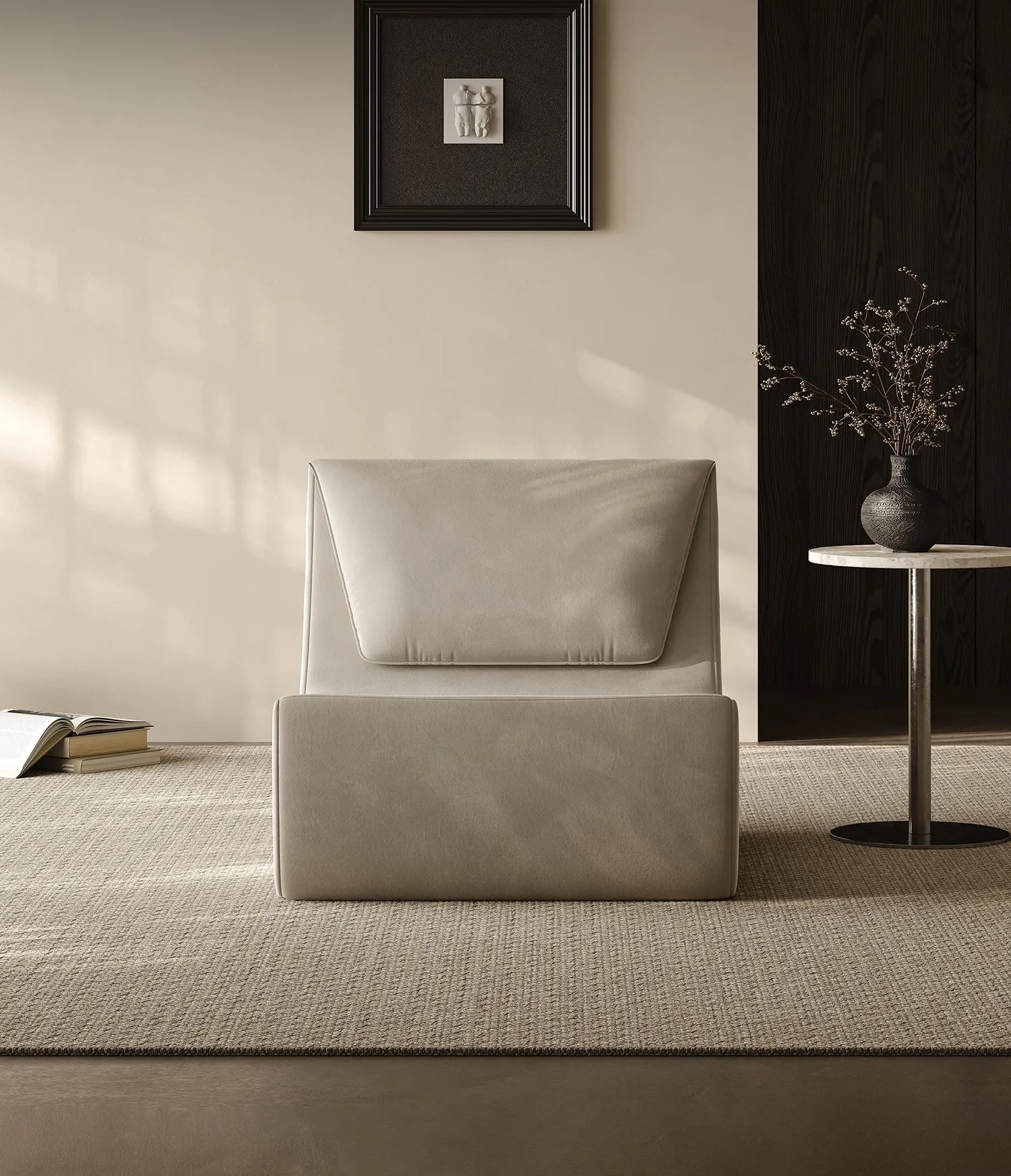 

Диван и стул для гостиной в итальянском минималистичном стиле, современное минималистичное кресло для отдыха с геометрическим рисунком для гостиной