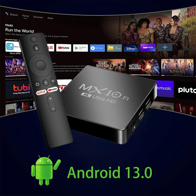 android tv box decoder 2024 4k android 13 mx10 f1 digital wholesale onn certificado smart android tv box 2