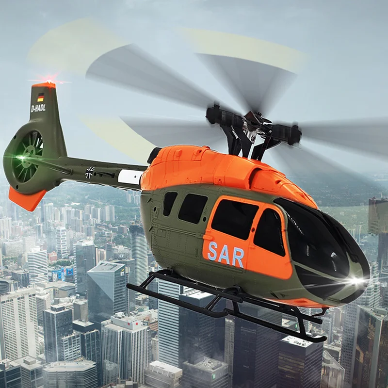 RC ERA C190 Hélicoptère RC 2.4GHz 320mm Orange/Noir/Rouge