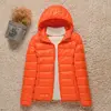 2023 New Fashion Female Cold Jacket Women Winter Light White Duck Down Jacket Slim Puffer Jacket Portable Windproof Down Coat 5