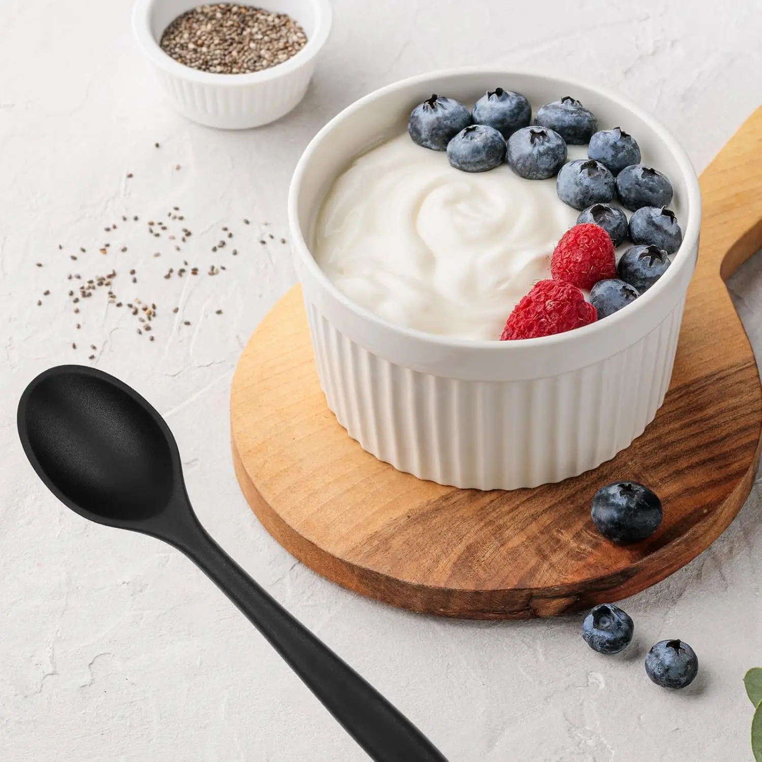 Silicone Spoon Type All Inclusive Stirring Kitchen Gadgets Cuisine Cooking Kitchenware Baby Use Salad Spoon