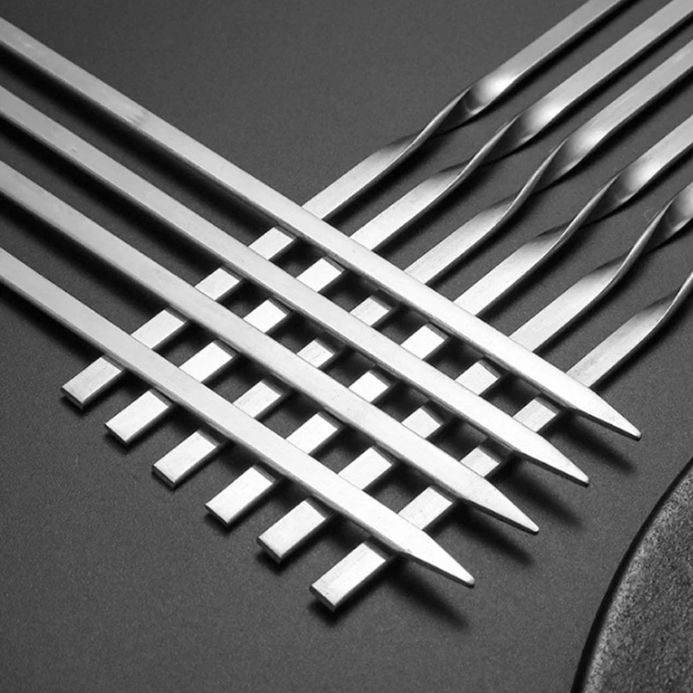 

Piercing Needle Stainless Steel Skewer Grilling Accessories Barbecue Skewers Sticks