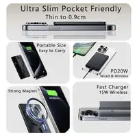 Xilecaly For Magsafe Power Bank PD 20W Portable External Battery Wireless Fast Charging 15W Magsafe For iphone 16 15 14 Samsung 2