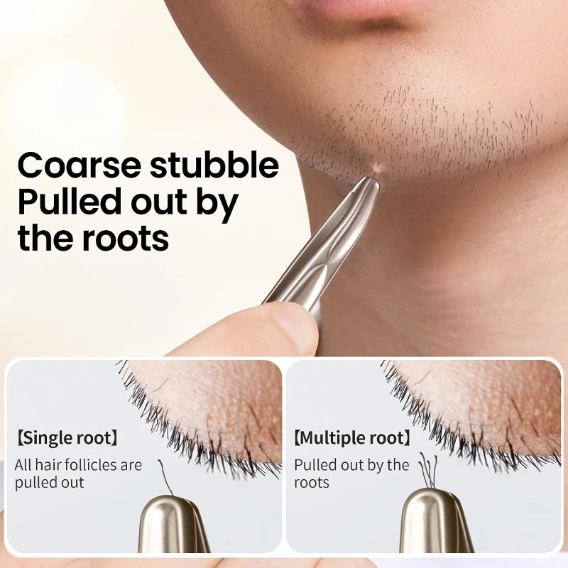 Stainless Steel Eyebrow Tweezers 2
