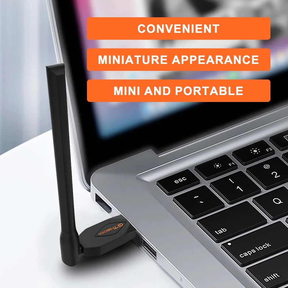 GTMEDIA USB Wifi Antenna USB Wi Fi Adapter Wi-fi Adapter Ethernet Wifi Dongle Free Driver For PC Desktop laptop Set Top TV Box usb wifi antenna dongle