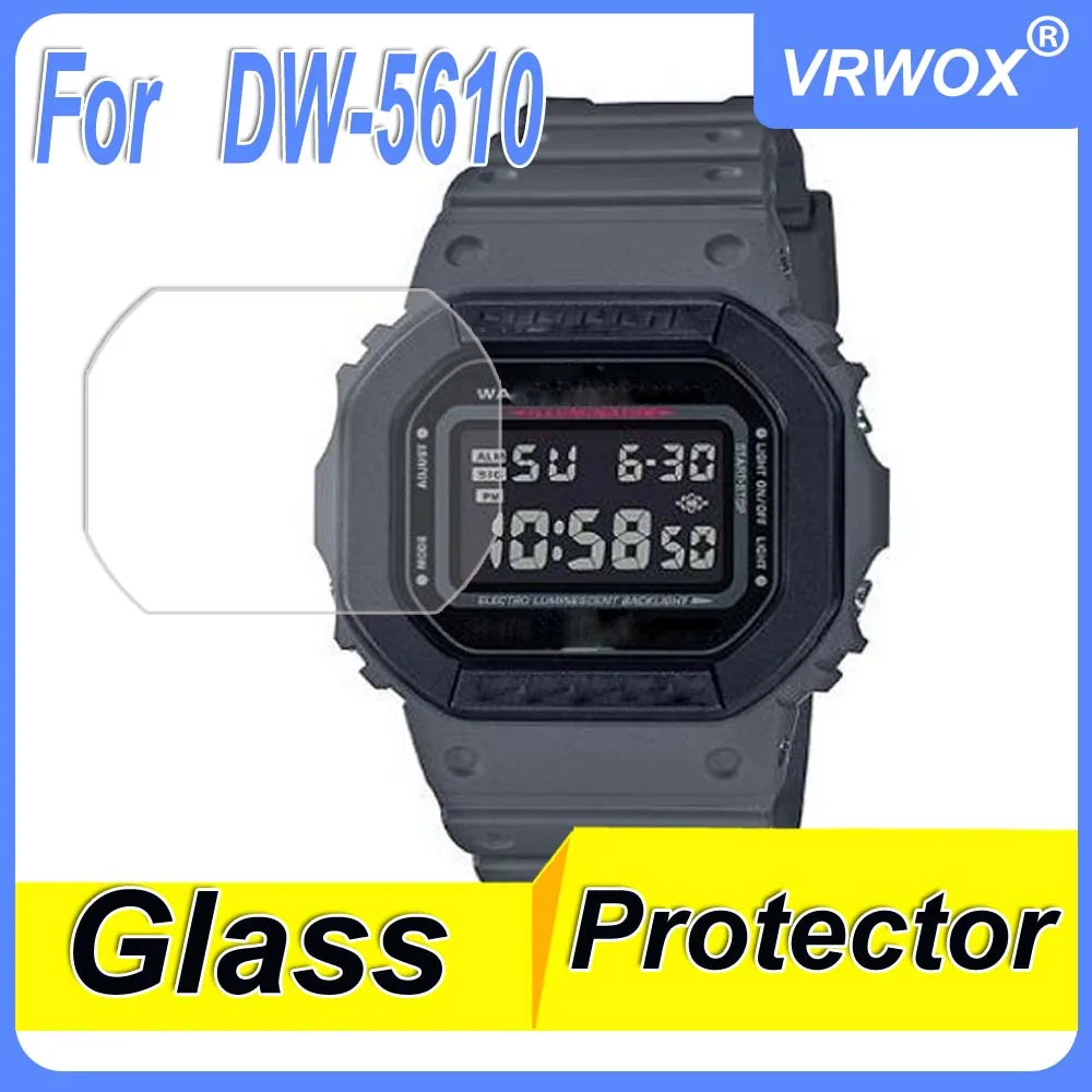 Protezione Per Gw-M5610 Dw-5600 Gmw-B5000 Gbx-100 Gbd-200 Gx56 Orologio Sportivo In Vetro Temperato Hd Proteggi Schermo Antigraffio Trasparente