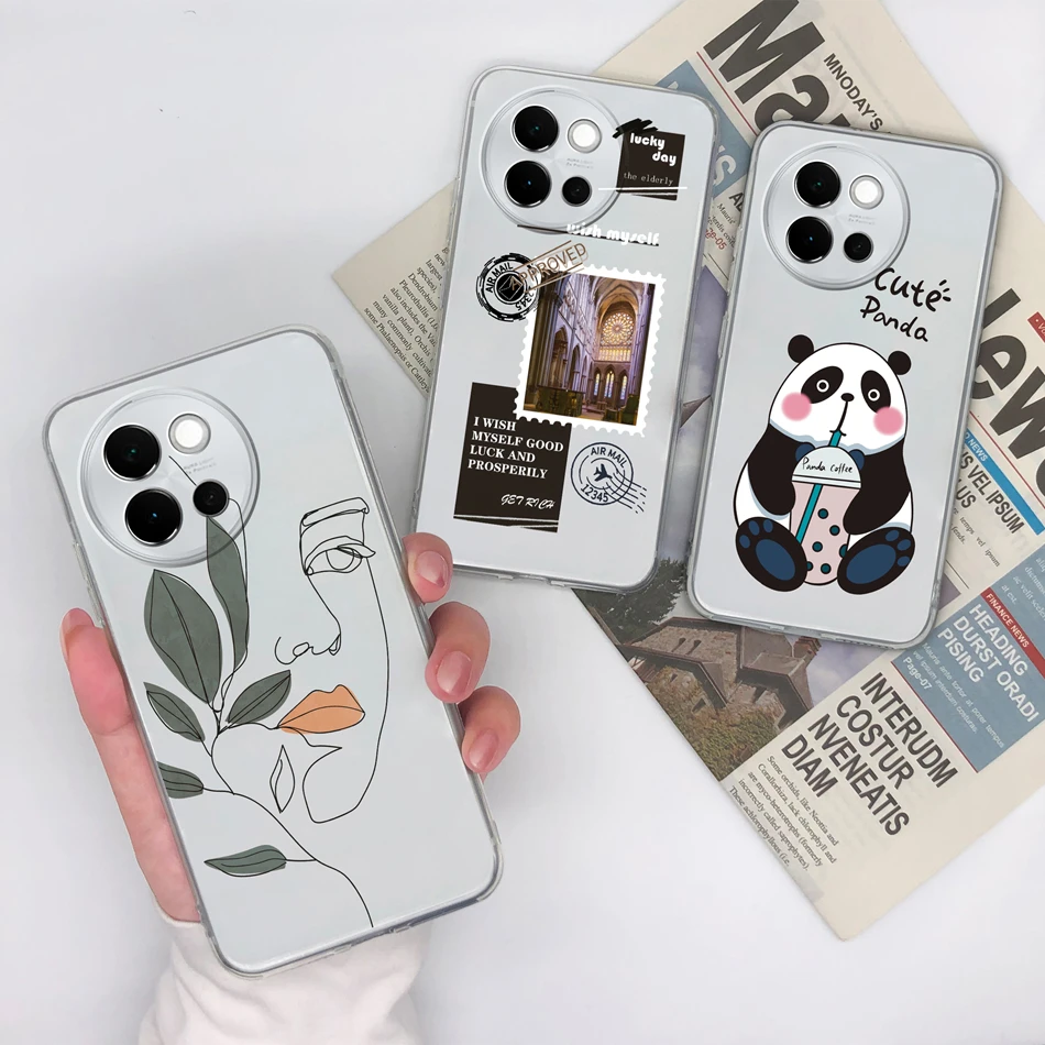 Leisure Butterfly Soft Clear Silicone Anti-Drop Phone Case - Slim Back Cover