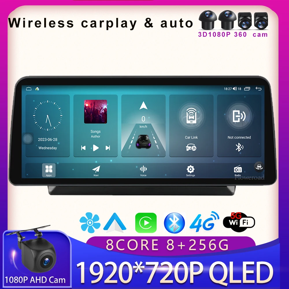 

12.3"Android 13 For Peugeot 408 2014-2018 Car Radio Multimedia Video Player Navigation stereo GPS Carplay Auto 5GWiFi BT5.0