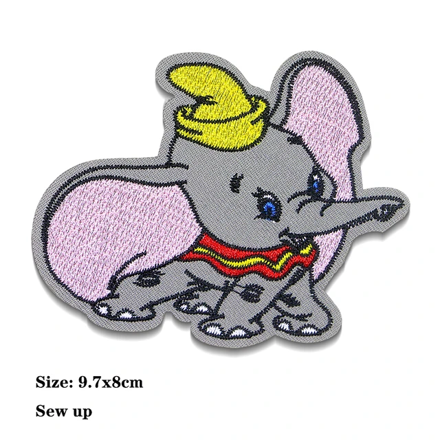 Disney Iron On Patches For Clothing Embroidery/fusible Patch Embroidered  Patches On Clothes Jackets Sewing Applique - Patches - AliExpress