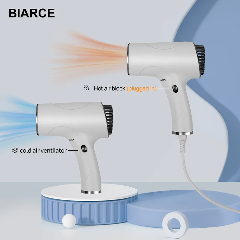 Anion sem fio portátil cabelo secador, duplo uso carregamento USB, secador elétrico do carro, secagem rápida, viagem em casa