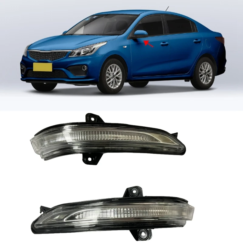 

Mirror Signal Light Indicator Light Turn Signal Edge Light For Kia K2 2016-2020 KX CROSS 2017-2019 87624H2000 87614H2000