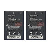 2pcs For Baofeng UV-3R Walkie Talkie Battery 1500mAh for BF-UV3R Two Way Radio Accessories UV 3R Radio Extra Battery Model BL-3 2