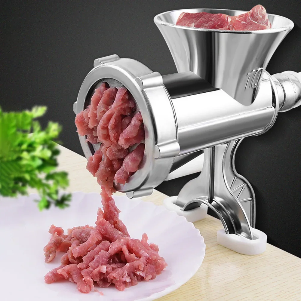 

Advanced Manual Meat Grinder Homemade Sausage Filling Machine Multifunctional Hand-cranked Meat Grinder