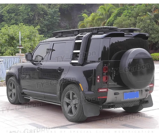Spoiler De Toit Noir Brillant Pour Land Rover Defender L663 (90/110) 2019+ - Neuf Origine