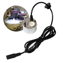 

Ultrasonic Atomizer And Power Adapter Kit Fogger Water Fountain White Mist Maker Air Humidifier Adapter Pond DC 24V 1A