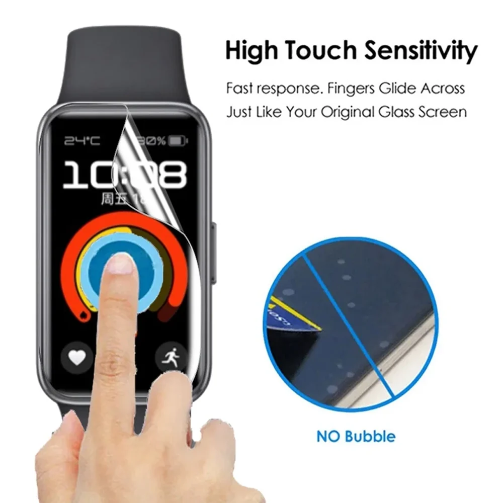 Hydrogel Film Screen Protector for Smartwatches - 2 Pack