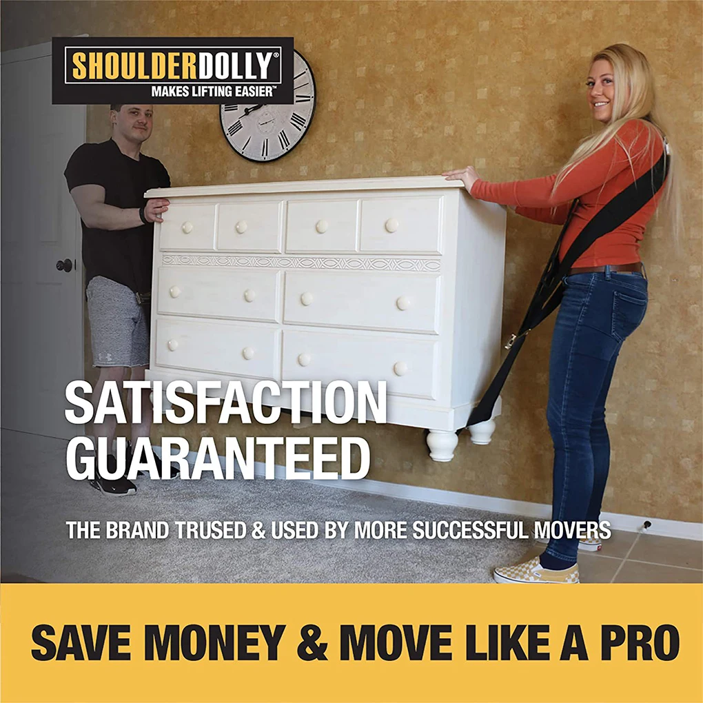 Wide Application Adjustable Furniture Lifting Straps For Safe And Convenient Moving Strap style