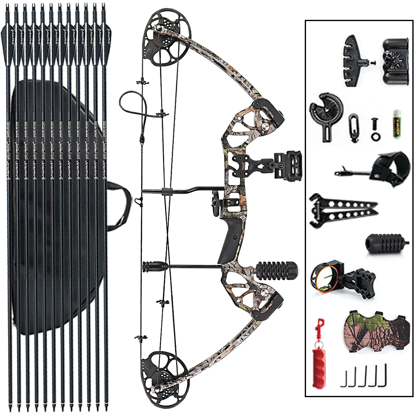 Hunting Bow L1 Series Adult Compound Bow 1 Set 30-70 Pounds Archery  Compound Bow Pulley Bow Fishing Bow Shooting Hunting Accesso - AliExpress