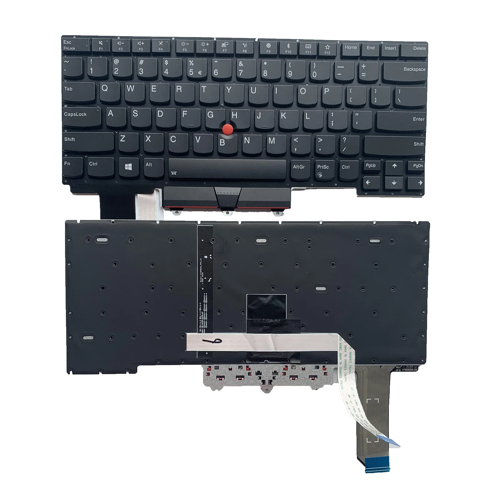 

US/SP/AR/FR/TR/UK New Keyboard for Lenovo Thinkpad E14 Gen 1 2020 Type 20RA 20RB